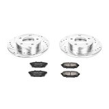 Power Stop 01-03 Mazda Protege Rear Z23 Evolution Sport Brake Kit thumbnail 1