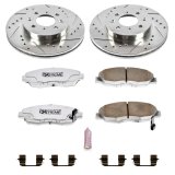 Power Stop 96-05 Honda Civic Front Z26 Street Warrior Brake Kit thumbnail 1