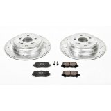 Power Stop 07-13 Acura MDX Rear Z23 Evolution Sport Brake Kit thumbnail 1