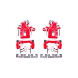 Power Stop 06-11 Acura CSX Rear Red Calipers w/Brackets - Pair thumbnail 1
