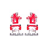 Power Stop 06-11 Acura CSX Rear Red Calipers w/Brackets - Pair thumbnail 2