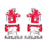 Power Stop 06-11 Acura CSX Rear Red Calipers w/Brackets - Pair thumbnail 3