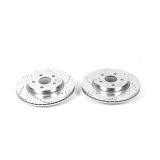 Power Stop 2010 Buick Allure Rear Evolution Drilled & Slotted Rotors - Pair thumbnail 3