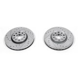 Power Stop 15-17 Chrysler 200 Front Evolution Drilled & Slotted Rotors - Pair thumbnail 3