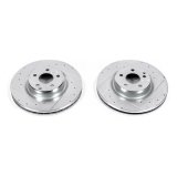 Power Stop 2006 Mercedes-Benz CLS500 Front Evolution Drilled & Slotted Rotors - Pair thumbnail 2