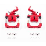 Power Stop 90-93 Mazda Miata Rear Red Calipers w/Brackets - Pair thumbnail 2