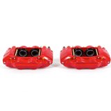 Power Stop 06-10 Hummer H3 Front Red Calipers w/o Brackets - Pair thumbnail 1