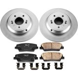 Power Stop 2009 Hyundai Genesis Rear Z17 Evolution Geomet Coated Brake Kit thumbnail 1