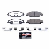 Power Stop 03-07 Cadillac CTS Rear Z26 Extreme Street Brake Pads w/Hardware thumbnail 1