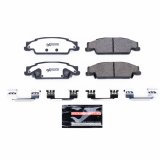 Power Stop 03-07 Cadillac CTS Rear Z26 Extreme Street Brake Pads w/Hardware thumbnail 2