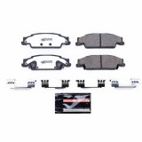 Power Stop 03-07 Cadillac CTS Rear Z26 Extreme Street Brake Pads w/Hardware thumbnail 3