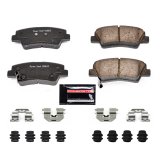 Power Stop 12-19 Hyundai Accent Rear Z23 Evolution Sport Brake Pads w/Hardware thumbnail 2