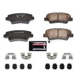 Power Stop 12-19 Hyundai Accent Rear Z23 Evolution Sport Brake Pads w/Hardware thumbnail 3