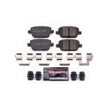 Power Stop 08-12 Land Rover LR2 Rear Z23 Evolution Sport Brake Pads w/Hardware thumbnail 3