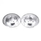 Power Stop 05-09 Buick Allure Rear Evolution Drilled & Slotted Rotors - Pair thumbnail 1