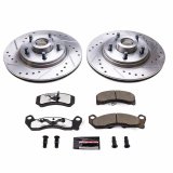 Power Stop 84-86 Ford Mustang Front Z26 Street Warrior Brake Kit thumbnail 1