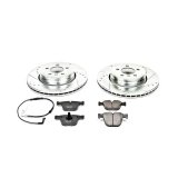 Power Stop 02-05 BMW 745i Rear Z23 Evolution Sport Brake Kit thumbnail 1