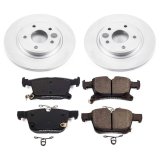 Power Stop 17-19 Chrysler Pacifica Rear Z17 Evolution Geomet Coated Brake Kit thumbnail 1