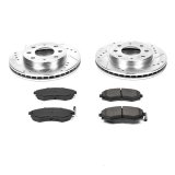 Power Stop 98-01 Hyundai Elantra Front Z23 Evolution Sport Brake Kit thumbnail 1