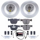 Power Stop 11-15 BMW 750i Rear Z17 Evolution Geomet Coated Brake Kit thumbnail 1