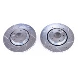 Power Stop 2018 Mazda CX-5 Front Evolution Drilled & Slotted Rotors - Pair thumbnail 1