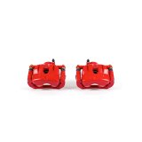 Power Stop 04-11 Mazda RX-8 Front Red Calipers w/Brackets - Pair thumbnail 2