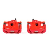 Power Stop 04-11 Mazda RX-8 Front Red Calipers w/Brackets - Pair thumbnail 3