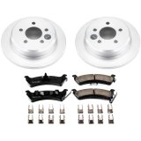 Power Stop 93-98 Jeep Grand Cherokee Rear Z17 Evolution Geomet Coated Brake Kit thumbnail 1