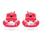 Power Stop 92-98 BMW 318i Front Red Calipers w/Brackets - Pair thumbnail 3