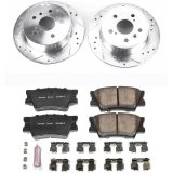 Power Stop 07-12 Lexus ES350 Rear Z23 Evolution Sport Brake Kit thumbnail 1