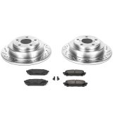 Power Stop 05-06 Saab 9-2X Rear Z23 Evolution Sport Brake Kit thumbnail 1