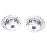 Power Stop 06-12 Ford Fusion Rear Evolution Drilled & Slotted Rotors - Pair thumbnail 2