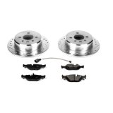 Power Stop 91-92 BMW 318i Rear Z23 Evolution Sport Brake Kit thumbnail 1