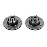 Power Stop 75-76 Chrysler Cordoba Front Evolution Drilled & Slotted Rotors - Pair thumbnail 3