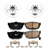 Power Stop 03-08 Hyundai Tiburon Rear Z17 Evolution Geomet Coated Brake Kit thumbnail 1