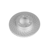 Power Stop 99-08 Porsche 911 Front Right Evolution High Carbon Geomet Coated Rotor thumbnail 1