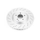 Power Stop 02-04 Mercedes-Benz C32 AMG Front Evolution High Carbon Geomet Coated Rotor thumbnail 1
