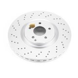 Power Stop 02-04 Mercedes-Benz C32 AMG Front Evolution High Carbon Geomet Coated Rotor thumbnail 2