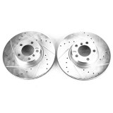 Power Stop 14-16 BMW 228i Front Evolution Drilled & Slotted Rotors - Pair thumbnail 2