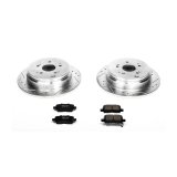 Power Stop 02-04 Honda Odyssey Rear Z23 Evolution Sport Brake Kit thumbnail 1