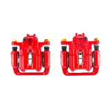 Power Stop 07-11 Honda CR-V Rear Red Calipers w/Brackets - Pair thumbnail 2