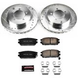 Power Stop 91-93 Dodge Stealth Rear Z23 Evolution Sport Brake Kit thumbnail 1