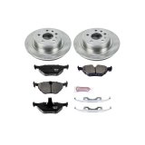 Power Stop 99-10 Saab 9-5 Rear Autospecialty Brake Kit thumbnail 1