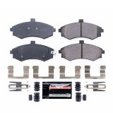 Power Stop 02-05 Hyundai Elantra Front Z23 Evolution Sport Brake Pads w/Hardware thumbnail 2