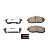 Power Stop 03-05 Infiniti G35 Front Z26 Extreme Street Brake Pads w/Hardware thumbnail 1