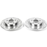 Power Stop 16-19 Buick Cascada Rear Evolution Drilled & Slotted Rotors - Pair thumbnail 1