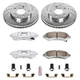 Power Stop 97-05 Buick Century Front Z26 Street Warrior Brake Kit thumbnail 1