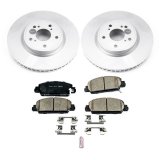 Power Stop 18-19 Honda Accord Front Z17 Evolution Geomet Coated Brake Kit thumbnail 1