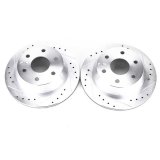 Power Stop 03-05 Chevrolet Astro Rear Evolution Drilled & Slotted Rotors - Pair thumbnail 2