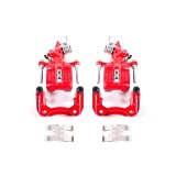 Power Stop 04-08 Acura TSX Rear Red Calipers w/Brackets - Pair thumbnail 2